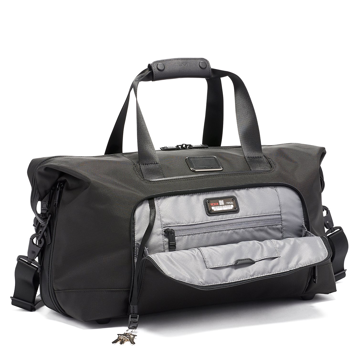 Tumi Alpha Double Expansion Satchel black