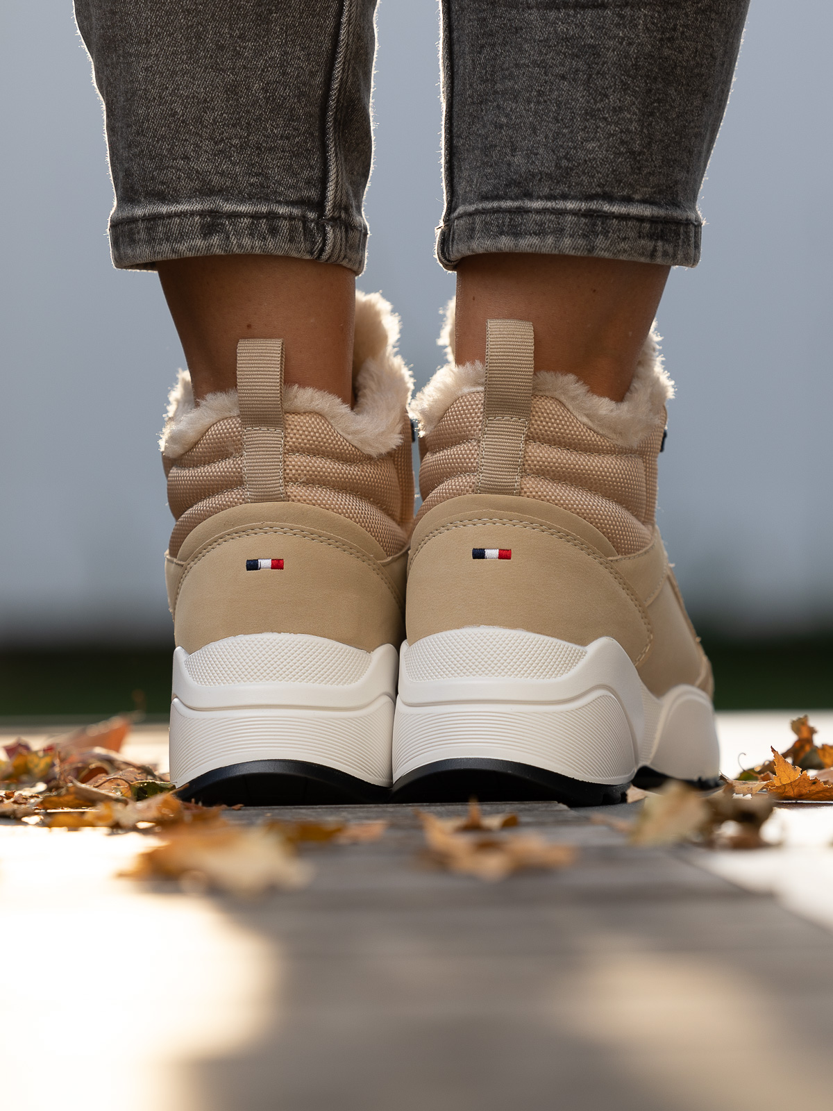 Jean Paul - Massif Cement Beige - Trapes Sko