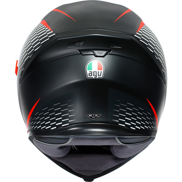 AGV - Casque K5 S Thunder Noir / Rouge / Blanc