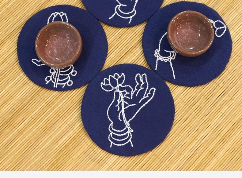 Embroidery Kingdom - DIY-borduurpakket voor onderzetters