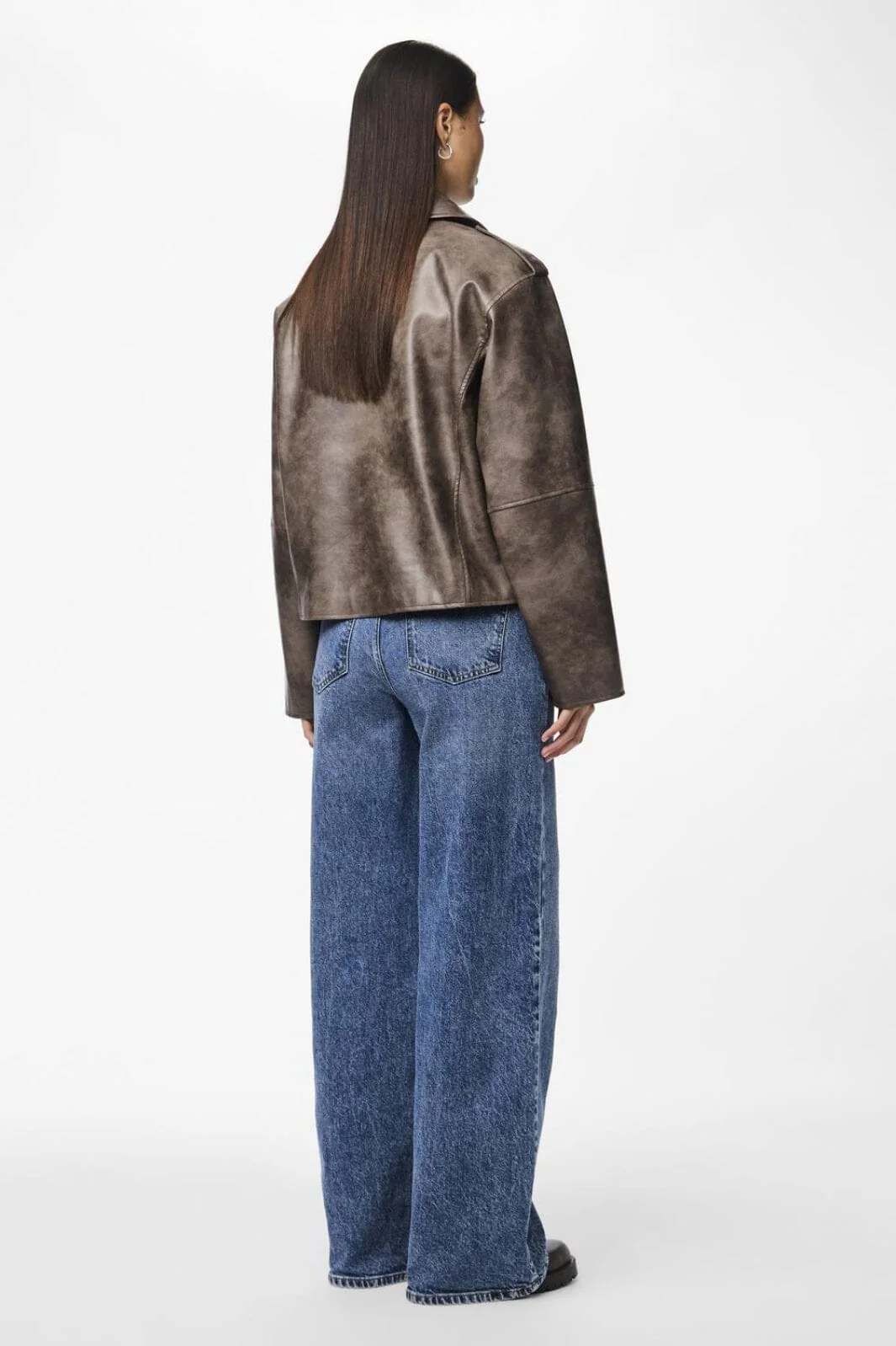 Pieces Pcsadie Ls Pu Jacket 17155328