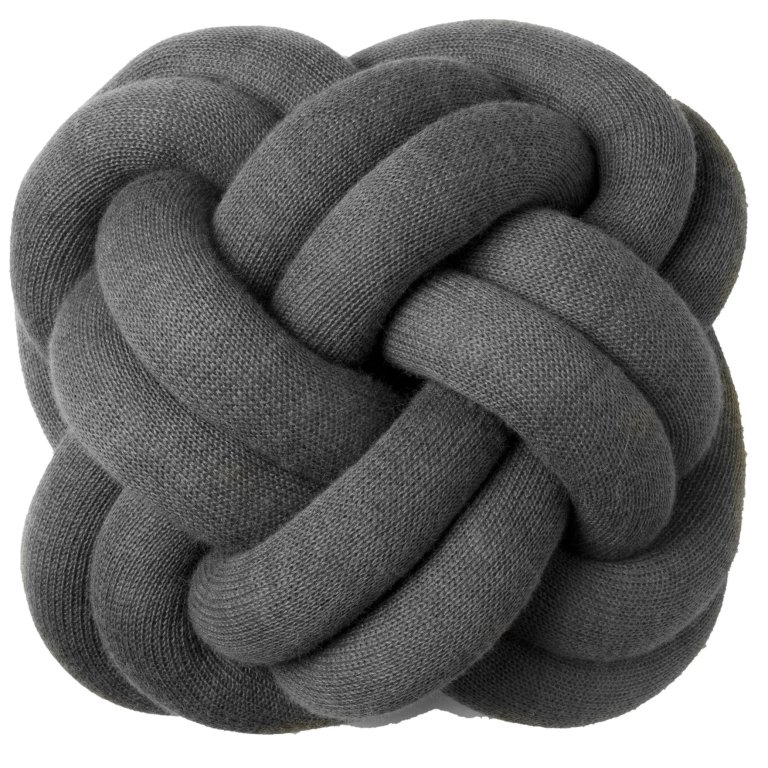 Design House Stockholm Knot kussen 30x30 grijs