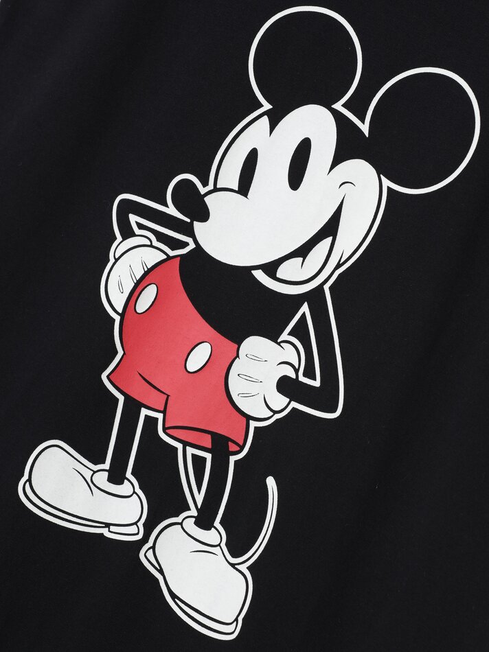 Vestido longo do Mickey Mouse ©DS - Preto