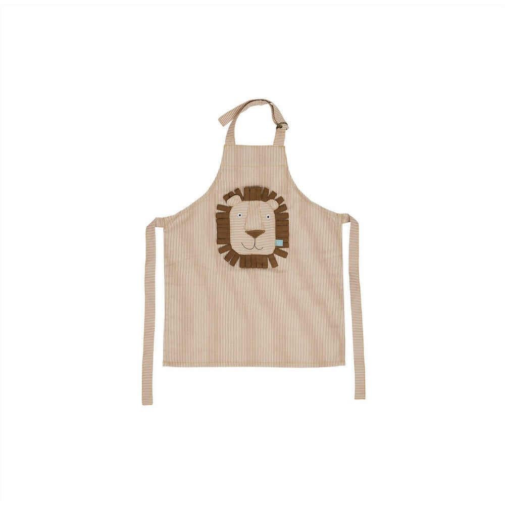 Køb OYOY Lion Striped Denim Forklæde