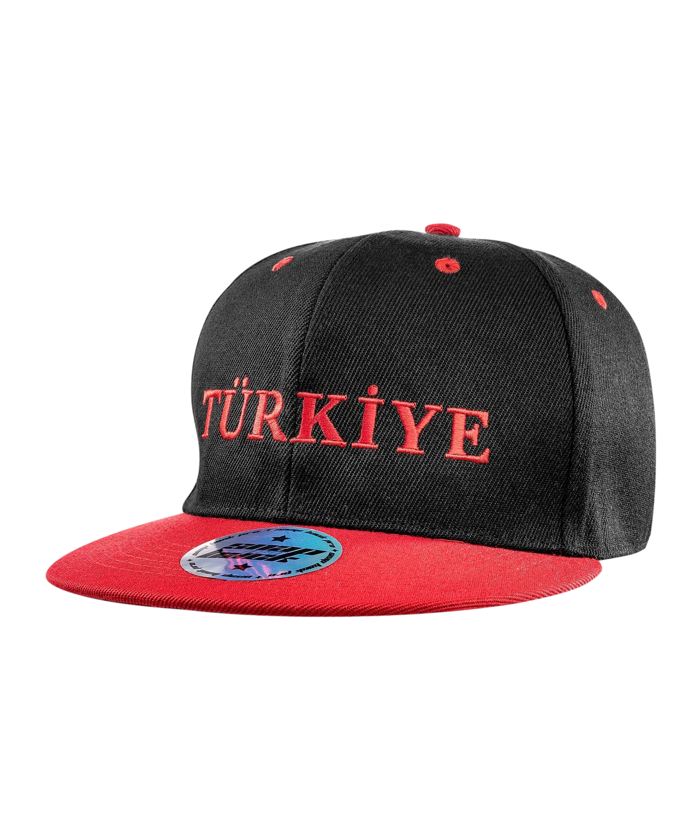 TFF Türkei Flat Cap EM 2024 Schwarz