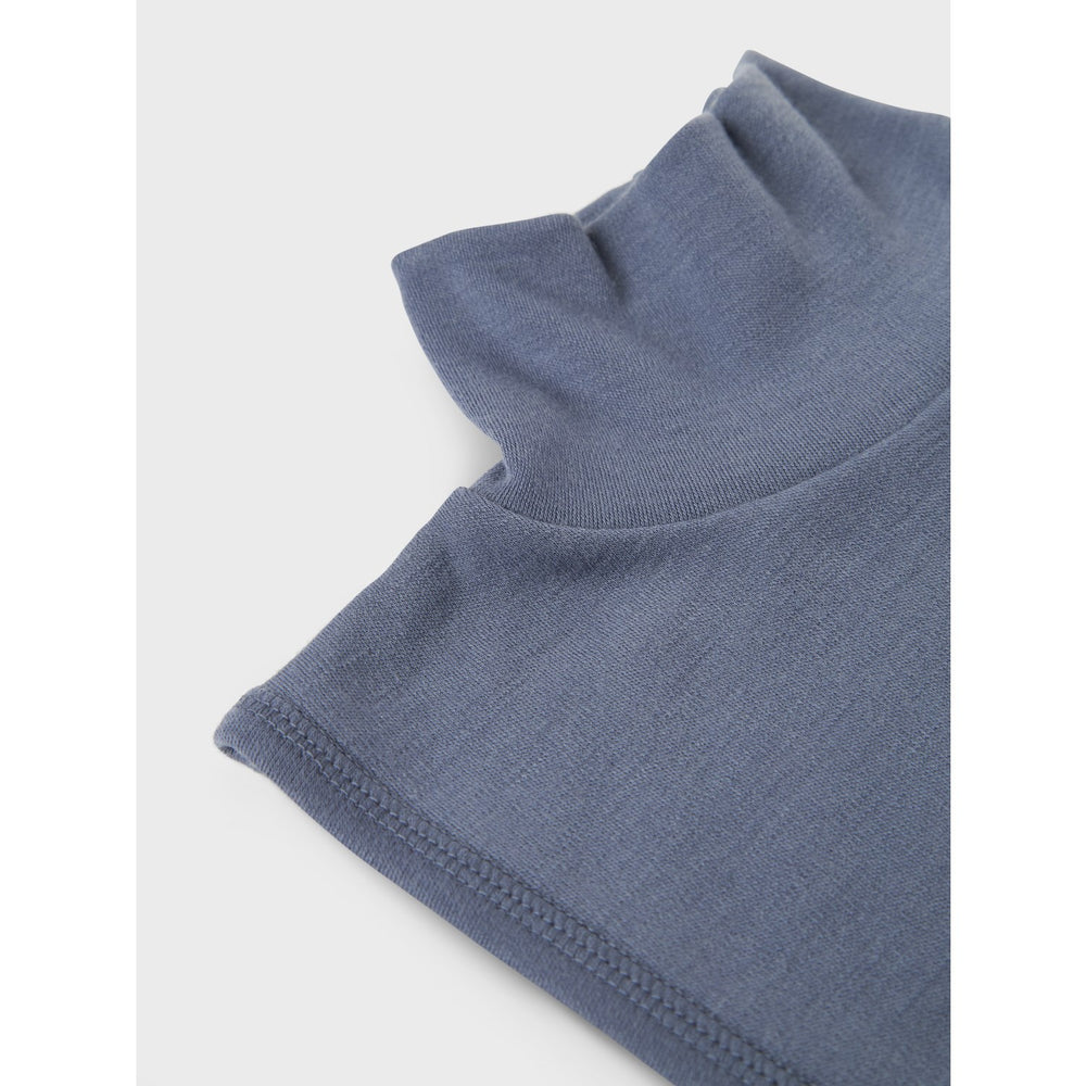 Køb Name It Folkstone Gray Nmmwillit Uld Halsedisse