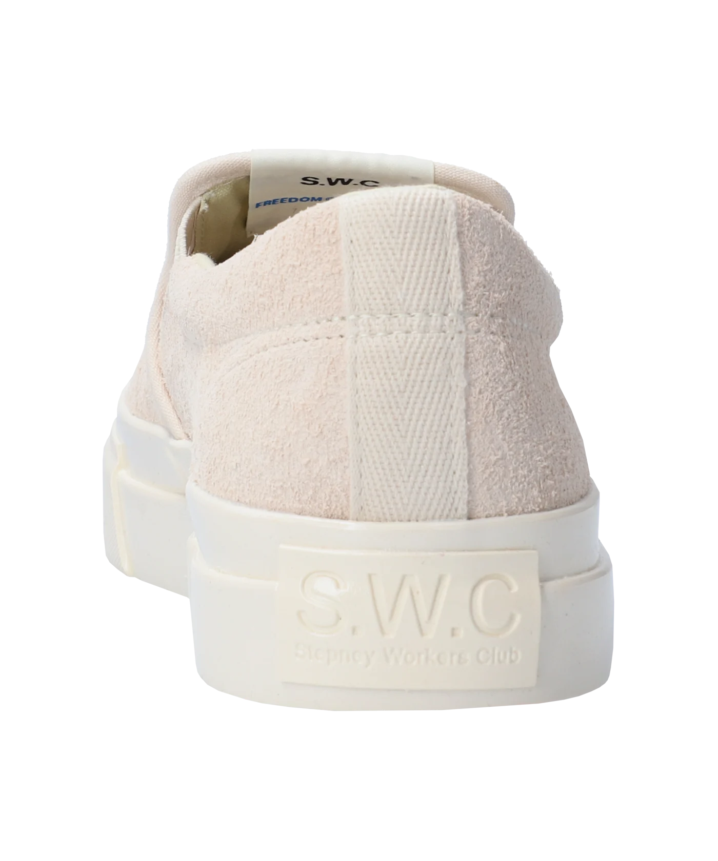 Stepney Lister Hairy Suede Damen Rosa