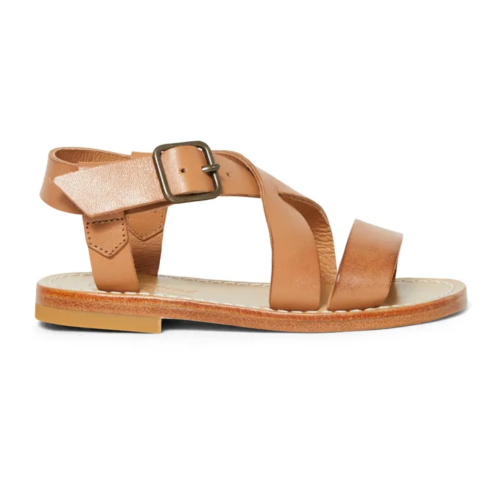 Bonpoint Sandales Cuir Caina | Camel