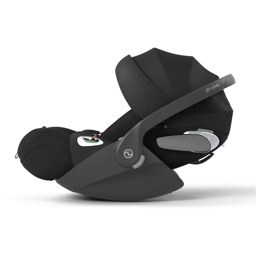 cybex PLATINUM Babyschale Cloud T I-Size Sepia Black Plus mit Basisstation Base T