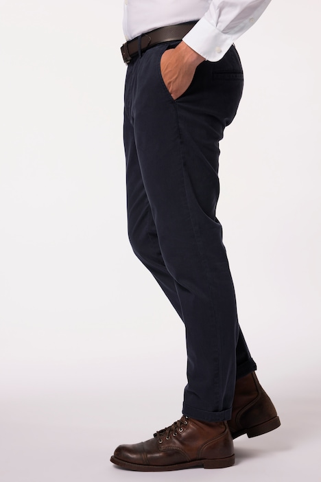 Chino FLEXNAMIC®, elastischer Bund, Bundfalte, Modern Straight Fit