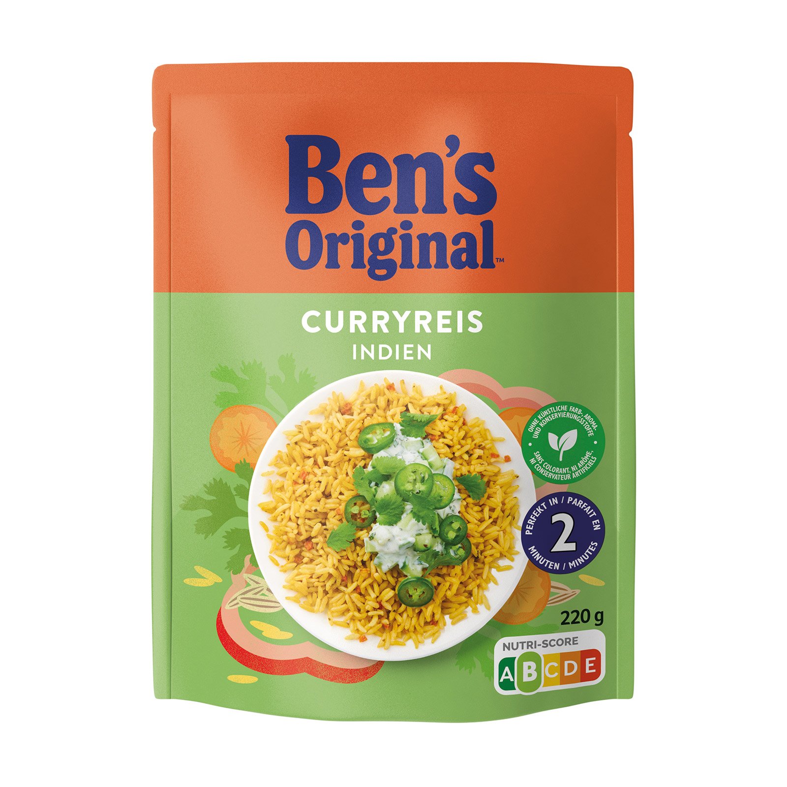 Ben's Original Express Curryreis Indien