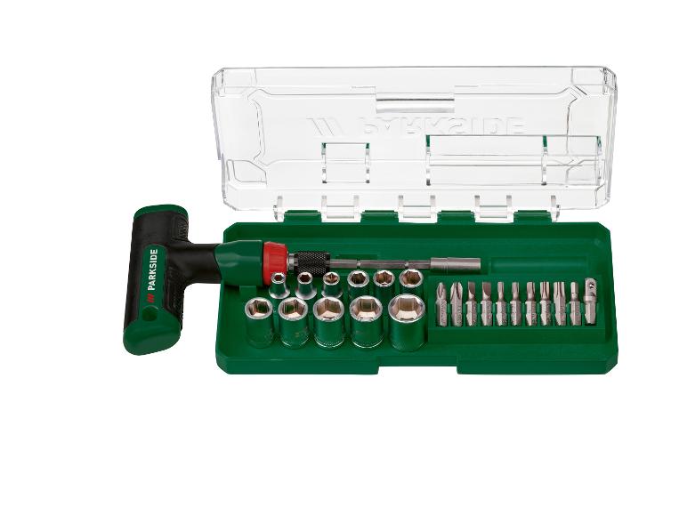 Schroevendraaierset of ratelschroevendraaierset