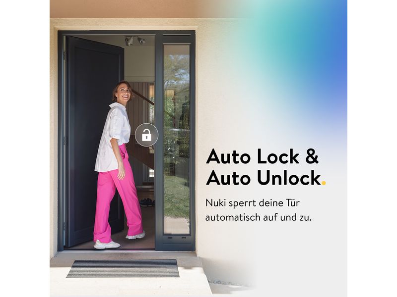 NUKI Smart Lock GO CH-Zylinder (5th Gen) Weiss Elektronisches Smart Home Türschloss