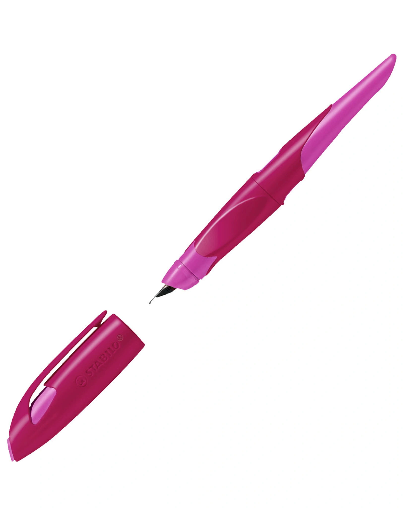 Schulfüller STABILO® EASYbirdy Feder A für Rechtshänder in beere/pink