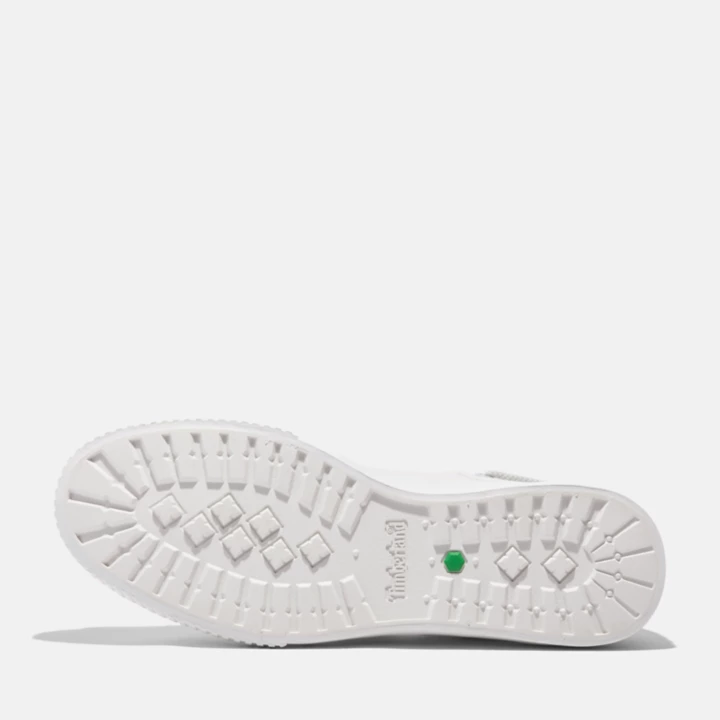 Basket basse à lacets pour homme en blanc