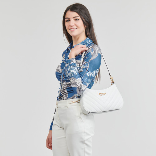 Guess - JANIA SHOULDER BAG Blanco
