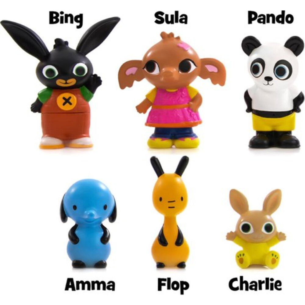 Bing Koffer met 6 Speelfiguren