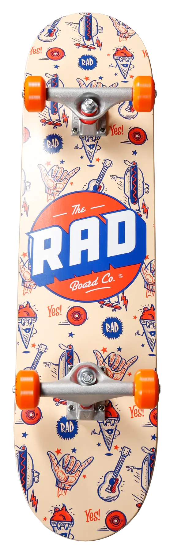 RAD Logo Progressive Komplet Skateboard - Skateboards | SkatePro