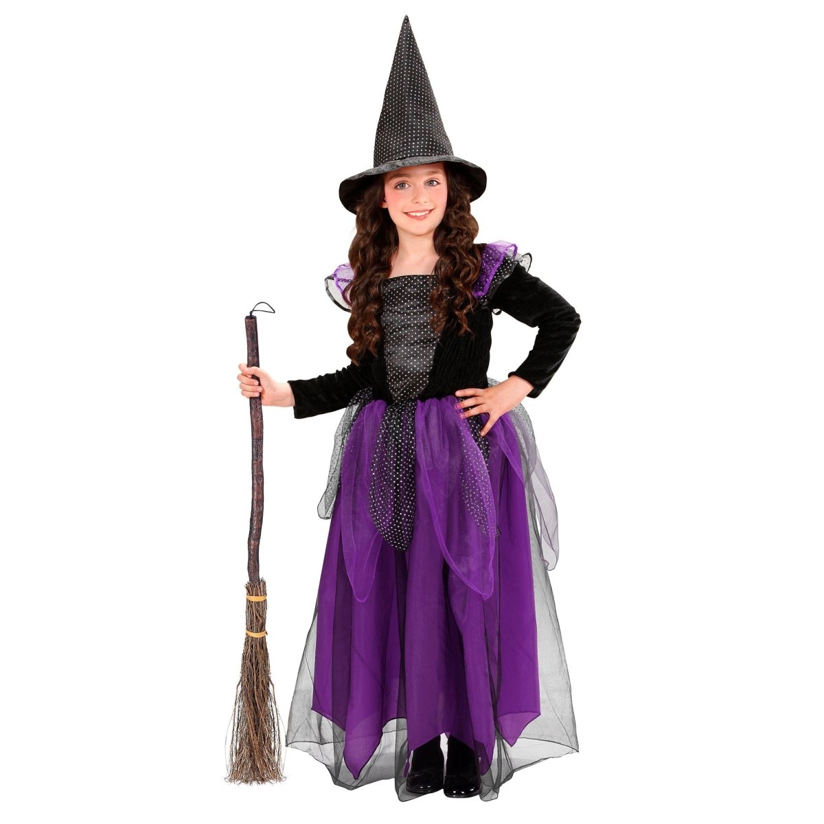Halloween Kostuum Paars Kind