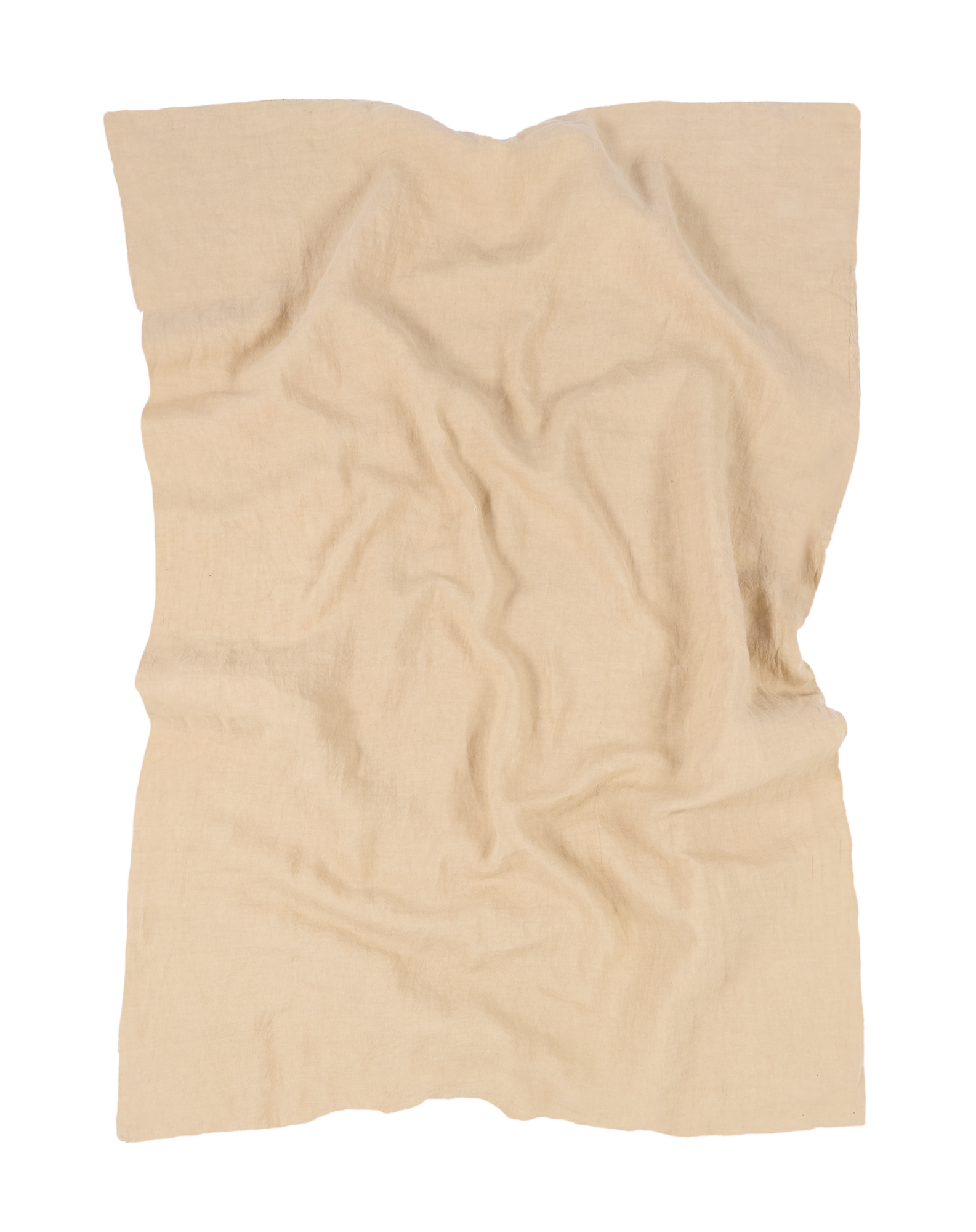 Housse de couette enfant l1n0en lin français et coton bio lavés | Beige