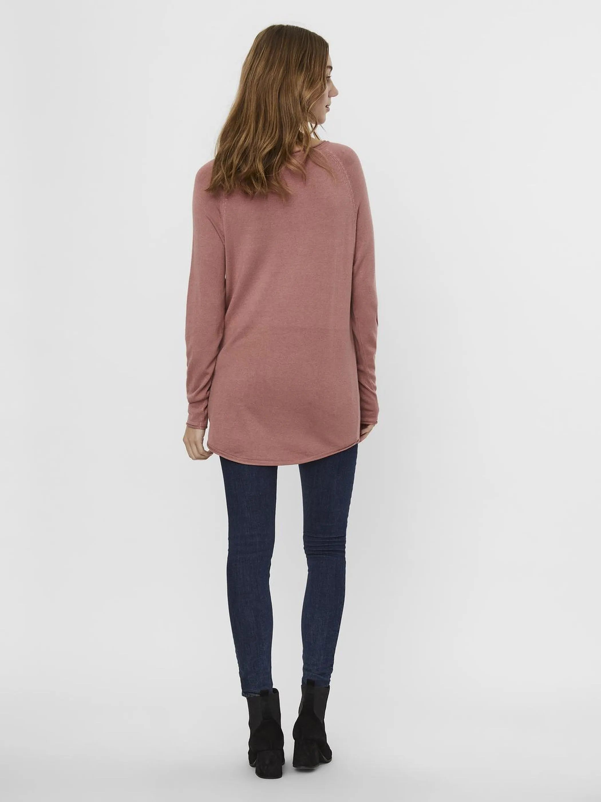 Vero Moda 10220902 VMNELLIE GLORY LS LON Feinstrickpullover