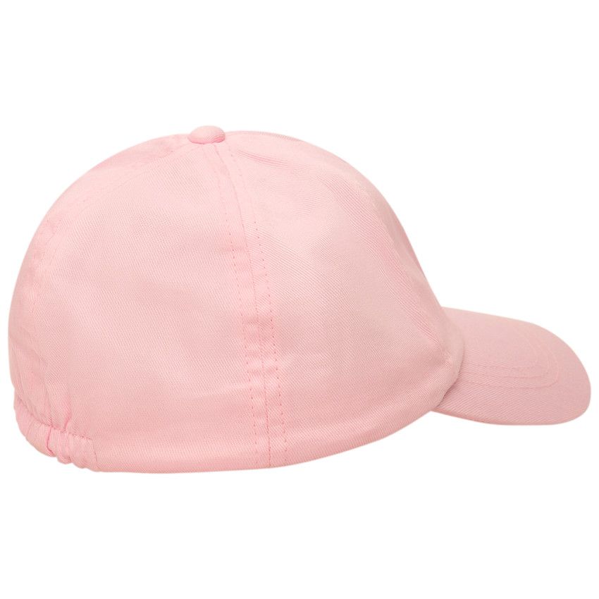 Casquette broderie cerises et foil print pour bébé fille - Lilas