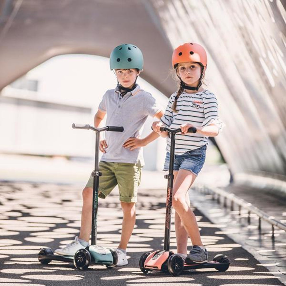 Highway Kick 5 Led Peach - Scoot and Ride