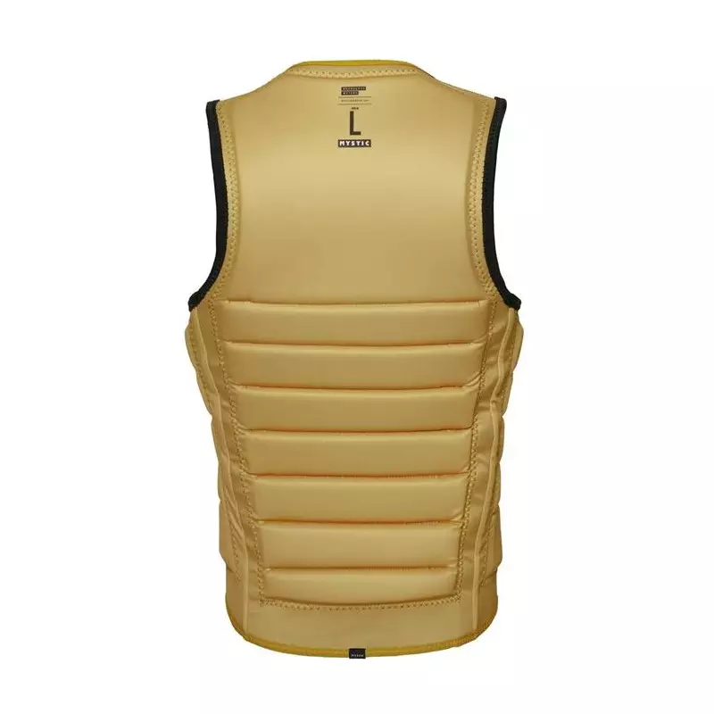 Gilet impact MYSTIC The Dom Front Zip Black / Yellow