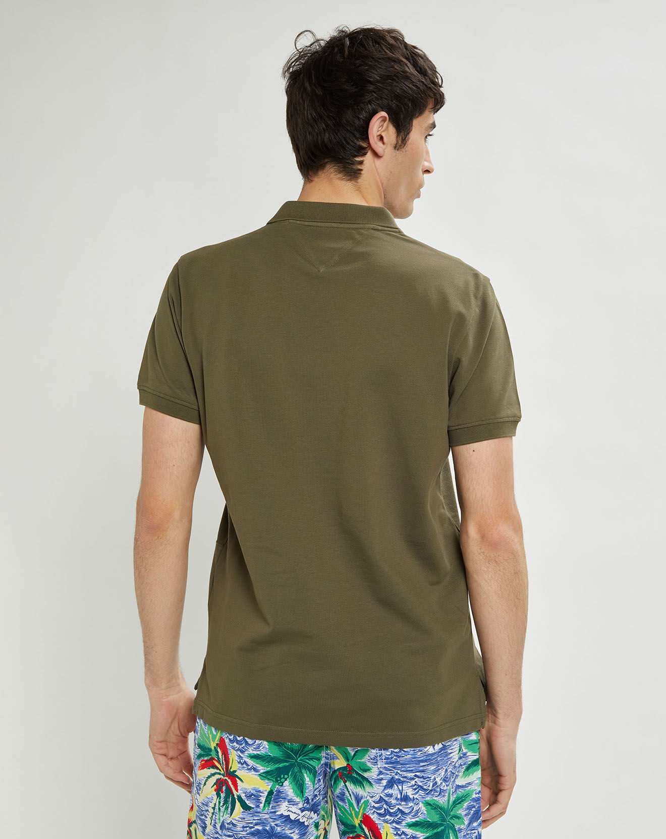 Tommy Hilfiger Polo Large Flag kaki