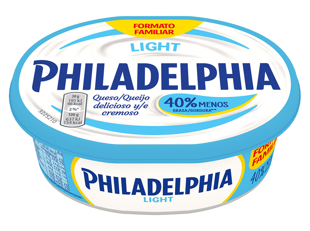 QUEIJO CREME PHILADELPHIA LIGHT 270 GR