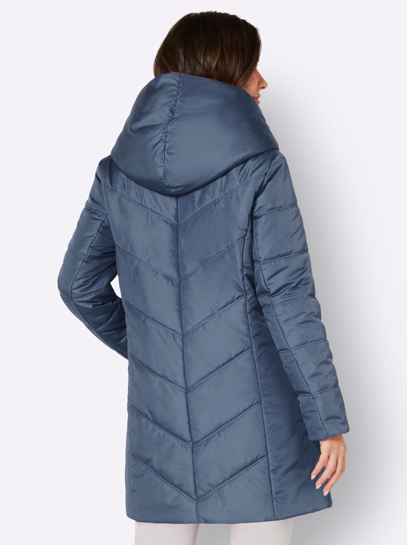 Classic Basics Langjacke mitKapuze