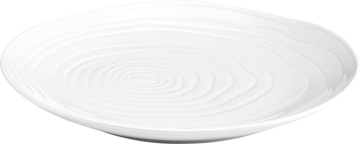 Pillivuyt Boulogne tallerken 26,5 cm Hvid