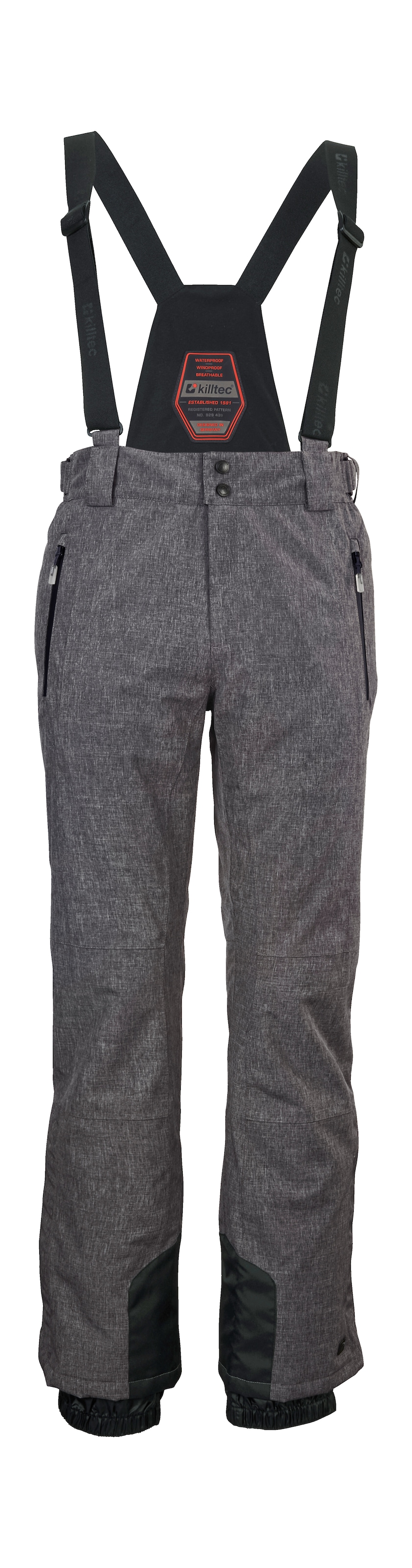 Killtec Skihose »KSW 146 MN SKI PNTS«  Wasserdichte Skihose mit Kantenschutz, verstellbare Taille und Träger