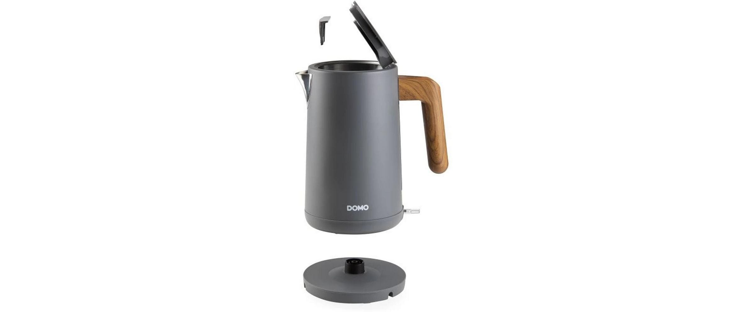 Domo Wasserkocher »DO9268WK 1,7 l« 1,7 l 2200 W mit 360° Sockel und Kalkfilter