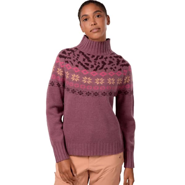 Pull KARI TRAA INGRID KNIT PLUM