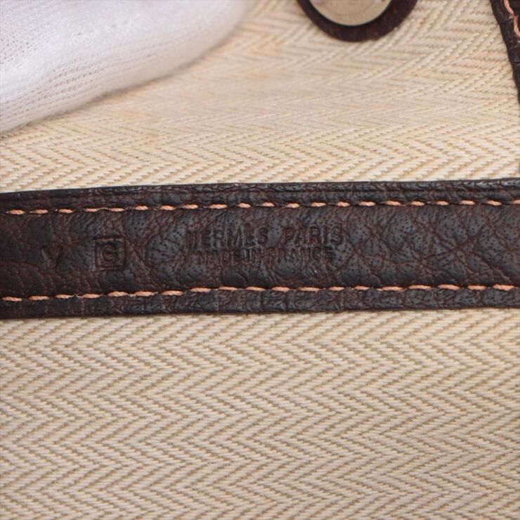 Hermès Vintage Hermès Garden Party Brown