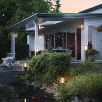 Philips Hue outdoor sokkel Impress zwart uitbreidingsset