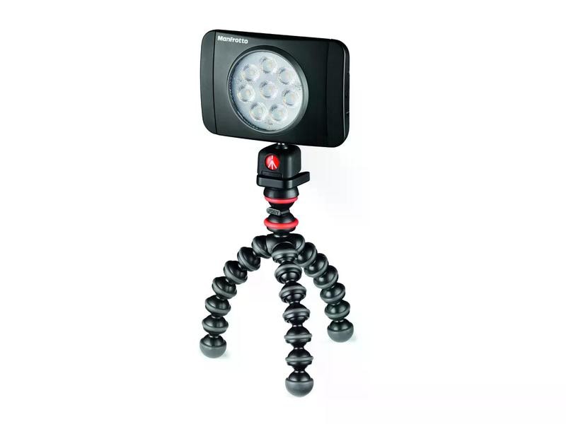 Joby Smartphone-Stativ GorillaPod Starter Kit Flexibles, vielseitiges und kompaktes Mini-Stativ mit universeller Smartphone-Halterung, GoPro-Halterung, Taschenlampenhalterung und Schnellwechselplatte