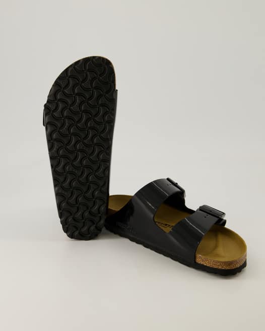 Birkenstock Arizona Pantoletten in Schwarz