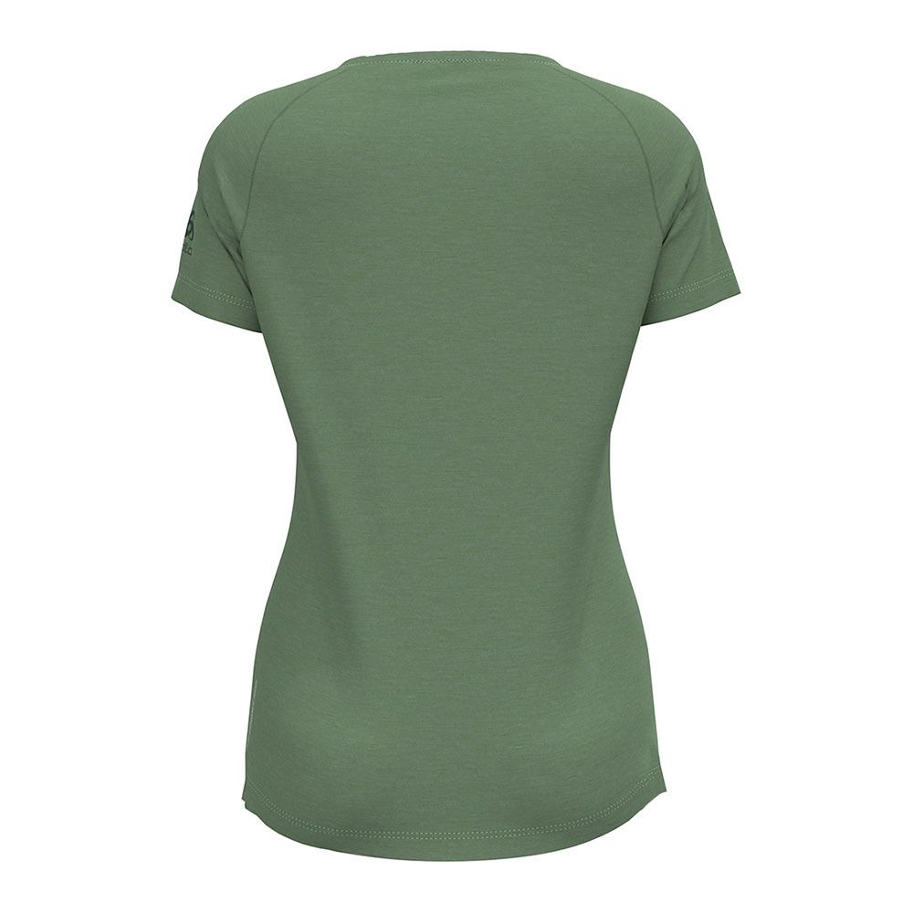 Odlo ASCENT PW 130 VALLEY - Tee-shirt Femme loden frost melange