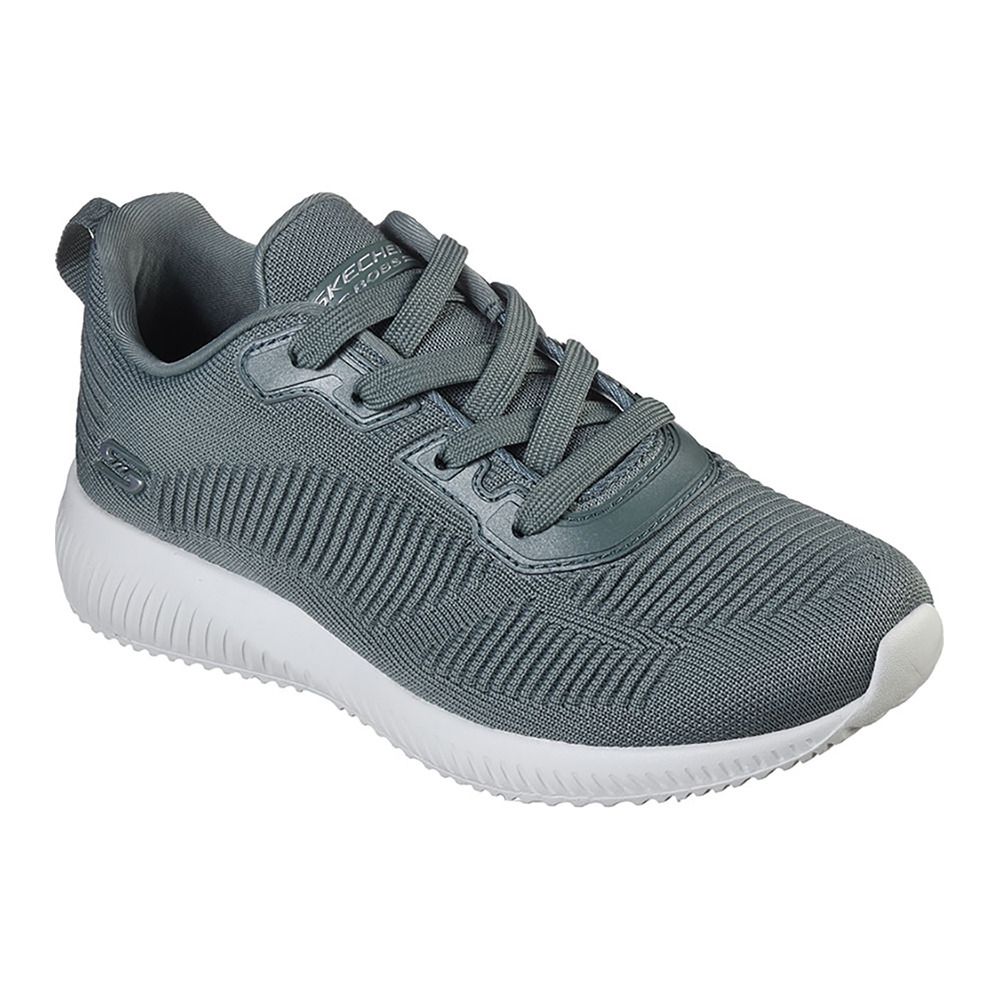 Skechers BOBS SQUAD TOUGH TALK - Chaussures training Femme vert clair