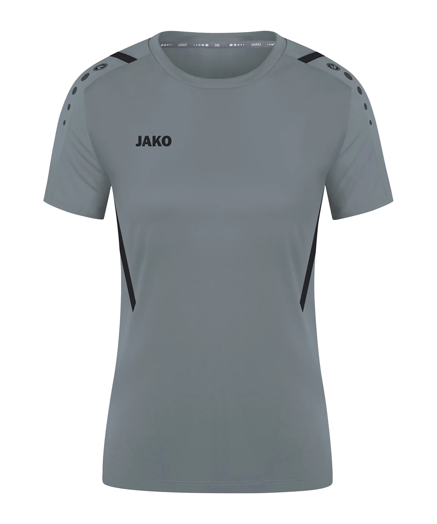 JAKO Challenge Trikot Damen Grau Schwarz F841