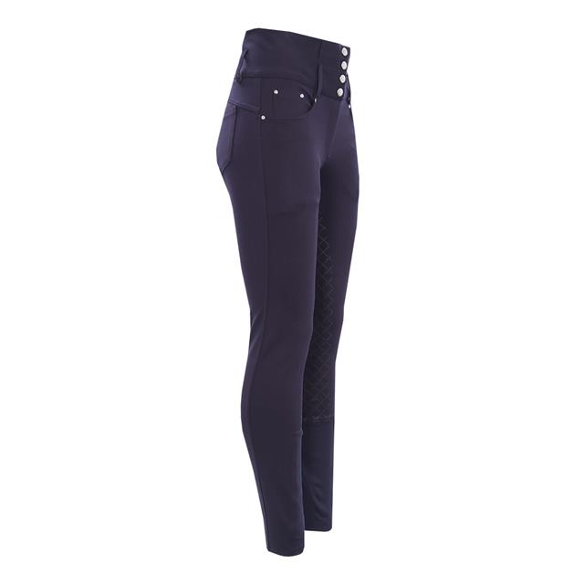 Rijbroek Epplejeck EJTioga High Waist Full Grip Donkerblauw