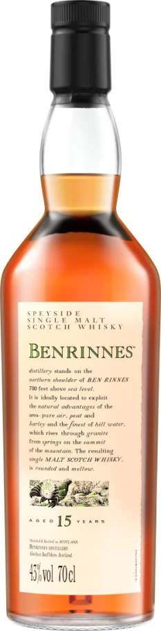 BENRINNES 15 YEARS RELEASE 2021 70CL
