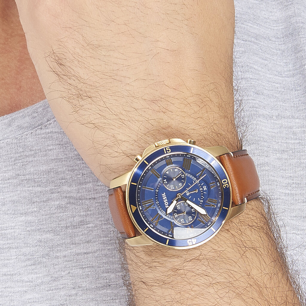 Montre Fossil Grant Sport Bleu
