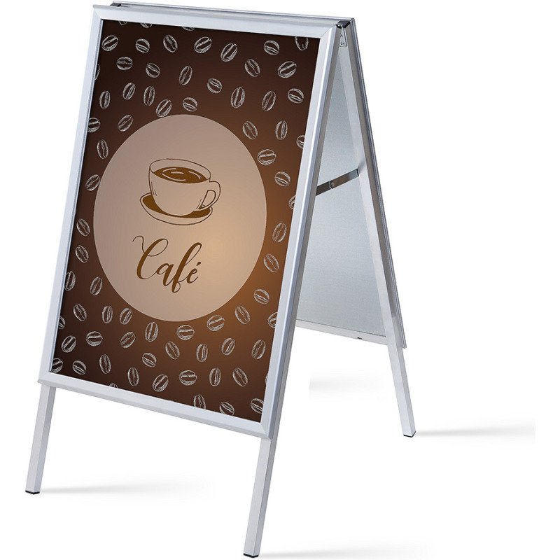 Présentoir fixe A1 Komplett-Set Café