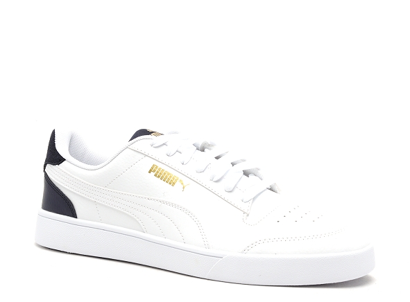Puma basses homme shuffle blanc