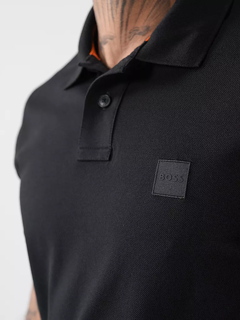 BOSS Poloshirt Slim Fit PASSENGER schwarz