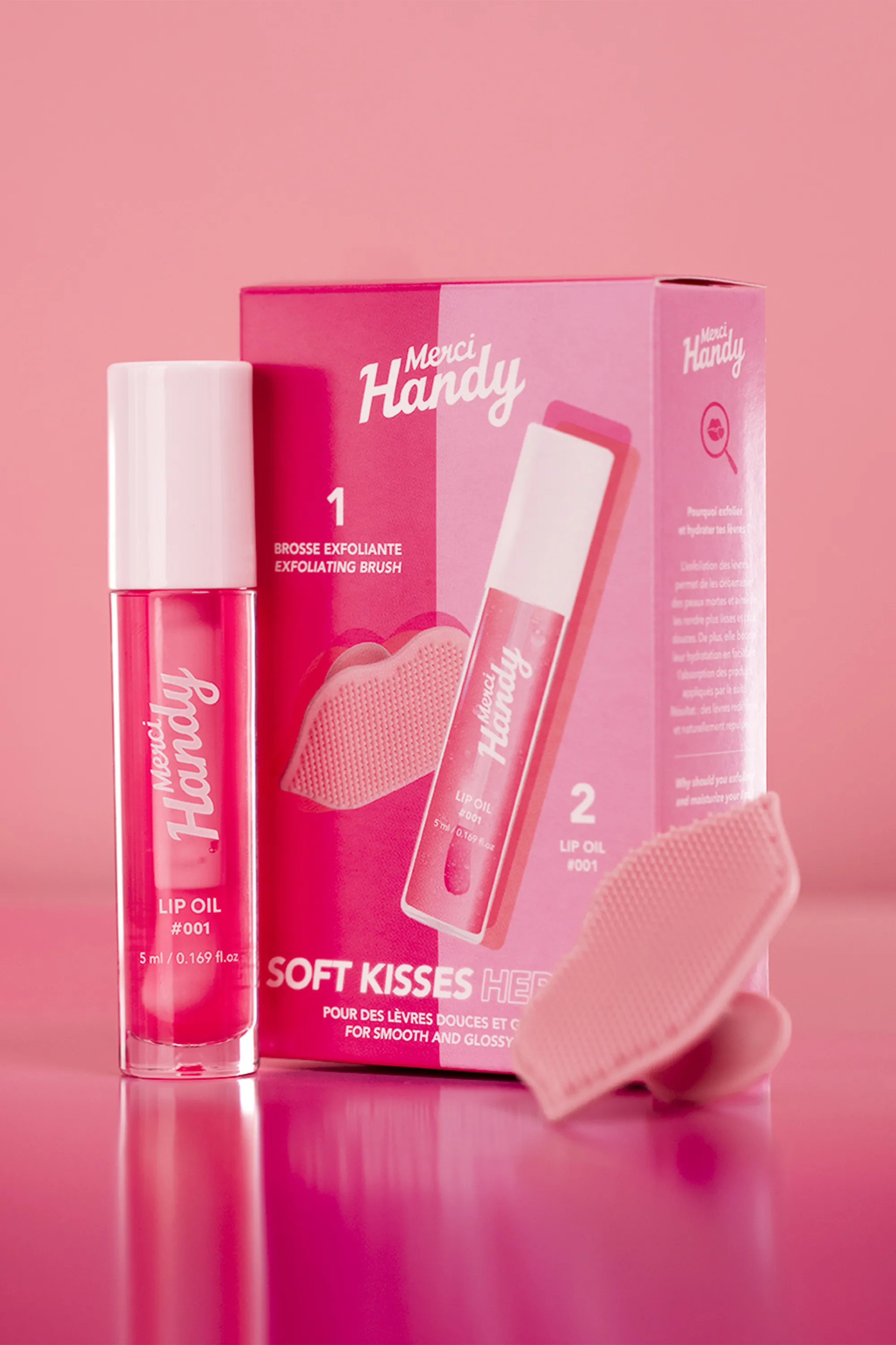 Merci Handy Kit lèvres Soft Kisses Heroes-5 ml