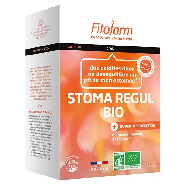 Fitoform Estoma Régul Bio 45 comprimidos